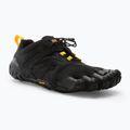 Scarpe da corsa Vibram FiveFingers V-Trail 2.0 da uomo, nero/giallo