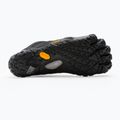 Scarpe da corsa Vibram FiveFingers V-Trail 2.0 da uomo, nero/giallo 5