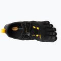 Scarpe da corsa Vibram FiveFingers V-Trail 2.0 da uomo, nero/giallo 6
