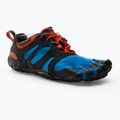 Scarpe da corsa Vibram FiveFingers V-Trail 2.0 blu/arancione per uomo