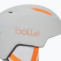 Casco da sci per bambini Bollé Atmos Youth grigio/arancio opaco 8