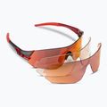 Occhiali da sole Tifosi Tsali gunmetal red/clarion red/ac red/clear