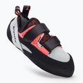 Scarpe da arrampicata da donna Evolv Geshido bianco/corallo/nero
