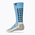 TRUsox Calzettoni da calcio sottili a metà polpaccio di colore blu cielo 2