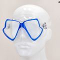 Maschera da snorkeling Mares Wahoo blu/chiaro 8
