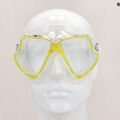Maschera da snorkeling Mares Wahoo giallo/chiaro 8