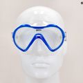 Maschera da snorkeling Mares Vento SC trasparente/blu per bambini 8