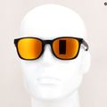Occhiali da sole Oakley Ojector nero opaco/prizm 24k polarizzati 14