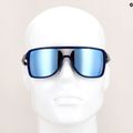 Occhiali da sole Oakley Castel matte trans blue/prizm deep water polarizzati 14