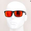 Occhiali da sole Oakley Holbrook nero opaco/prizm rubino 14