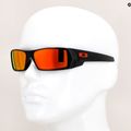 Occhiali da sole Oakley Gascan nero lucido/rubino Prizm 14