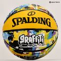 Spalding Graffiti verde/giallo basket taglia 7 6