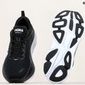 Scarpe da corsa da uomo HOKA Bondi 8 nero/bianco 12