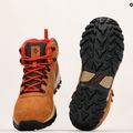 Columbia Newton Ridge Plus II Suede WP elk/mountain red stivali da trekking da uomo 18