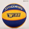 Spalding TF-33 Pallacanestro ufficiale giallo/blu misura 6 5