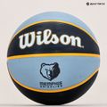 Wilson NBA Team Tribute Memphis Grizzlies basket blu misura 7 6