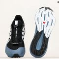 Scarpe da corsa Salomon Pulsar Trail da uomo, nero/blu Cina/ghiaccio artico 17