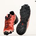 Salomon Speedcross 6 scarpe da corsa da donna pelle di mucca/nero/rosa inglese 14