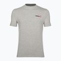 NEBBIA Maglietta da allenamento uomo Minimalist Logo grigio chiaro 4