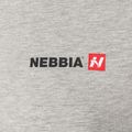 NEBBIA Maglietta da allenamento uomo Minimalist Logo grigio chiaro 6