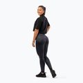 Leggings donna NEBBIA Glossy Look Bubble Butt nero vulcanico 3