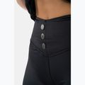 Leggings donna NEBBIA Glossy Look Bubble Butt nero vulcanico 5