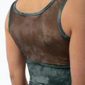 NEBBIA Reggiseno sportivo a rete "Breathe" verde mimetico per il fitness 3