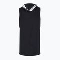 Canotta da allenamento da uomo NEBBIA No Excuses Tank Top With A Hoodie nero