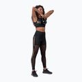 Leggings da allenamento da donna NEBBIA Gold Mesh nero 3