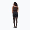 Leggings da allenamento da donna NEBBIA Gold Mesh nero 4