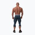 Leggings da allenamento da uomo NEBBIA Legend Of Today lunghezza al polpaccio grigio scuro 5