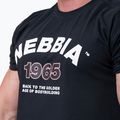 NEBBIA Maglia da allenamento Golden Era da uomo, nero 4