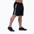 Pantaloncini da allenamento da uomo neri NEBBIA Legend-Approved