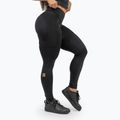 Leggings donna NEBBIA Mesh Intense nero/oro 2