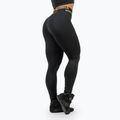 Leggings donna NEBBIA Perform Intense nero/oro 3