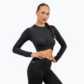 Top da allenamento donna NEBBIA Elevated nero