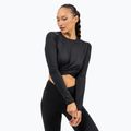 Top da allenamento donna NEBBIA Elevated nero 4