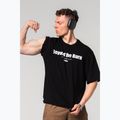 Camicia da allenamento da uomo NEBBIA Heavyweight Grind nero 5