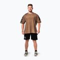 Camicia da allenamento NEBBIA Washed-Off Lifting Club da uomo marrone chiaro 2