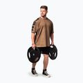 Camicia da allenamento NEBBIA Washed-Off Lifting Club da uomo marrone chiaro 5