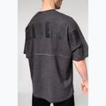 NEBBIA Washed-Off Heavyweight Camicia da allenamento da uomo No Shortcuts nero 5