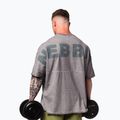 Camicia da allenamento da uomo NEBBIA Washed-Off Heavyweight No Shortcuts grigio chiaro 3