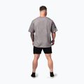 NEBBIA Camicia da allenamento Washed-Off Heavyweight Grind grigio chiaro da uomo 3