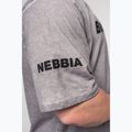 NEBBIA Camicia da allenamento Washed-Off Heavyweight Grind grigio chiaro da uomo 6