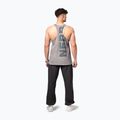 Canotta da allenamento da uomo NEBBIA Washed-Off Stringer Max Out grigio chiaro 3
