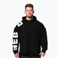 Felpa da allenamento da uomo NEBBIA NO BS Hoodie nero