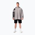 Felpa da allenamento da uomo NEBBIA Washed-Off Hoodie NO BS grigio chiaro 2