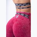 Leggings da allenamento da donna NEBBIA Washed a vita alta Legacy rosso 5