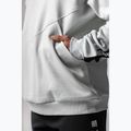Felpa da uomo NEBBIA Hero Hoodie light grey 4