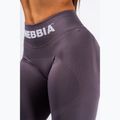 Leggings da allenamento donna NEBBIA Flow Seamless Push-Up dark grey 5